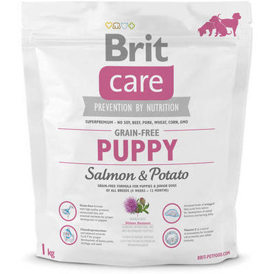 brit care dog food salmon and potato